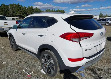 2018 Hyundai Tucson Limited z USA, uszkodzony, nr VIN KM8J33A21JU666125